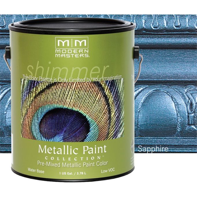 Modern Masters 1gal Sapphire Metallic Paint