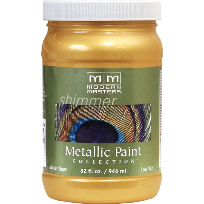 Modern Masters 30oz Gold Rush Metallic Paint