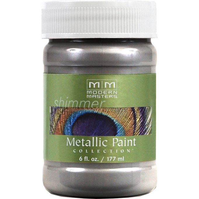 Modern Masters 5.5oz Platinum Metallic Paint