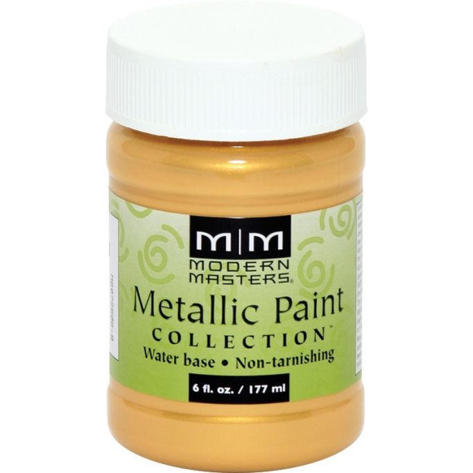 Modern Masters 5.5oz Gold Rush Metallic Paint