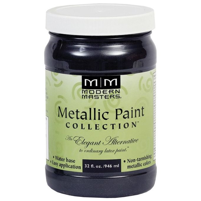 Modern Masters 30oz Black Pearl Metallic Paint