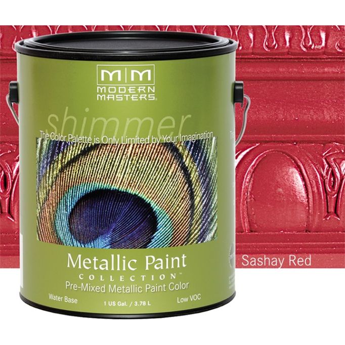 Modern Masters 1gal Sashay Red Metallic Paint