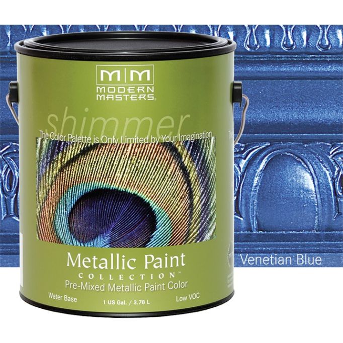 Modern Masters 1gal Venetian Blue Metallic Paint