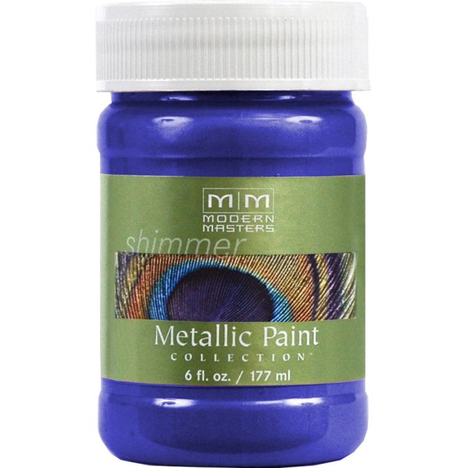 Modern Masters 5.5oz Venetian Blue Metallic Paint