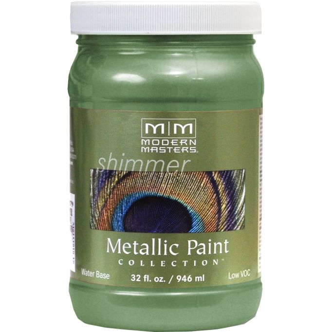 Modern Masters 30oz Mystical Green Metallic Paint