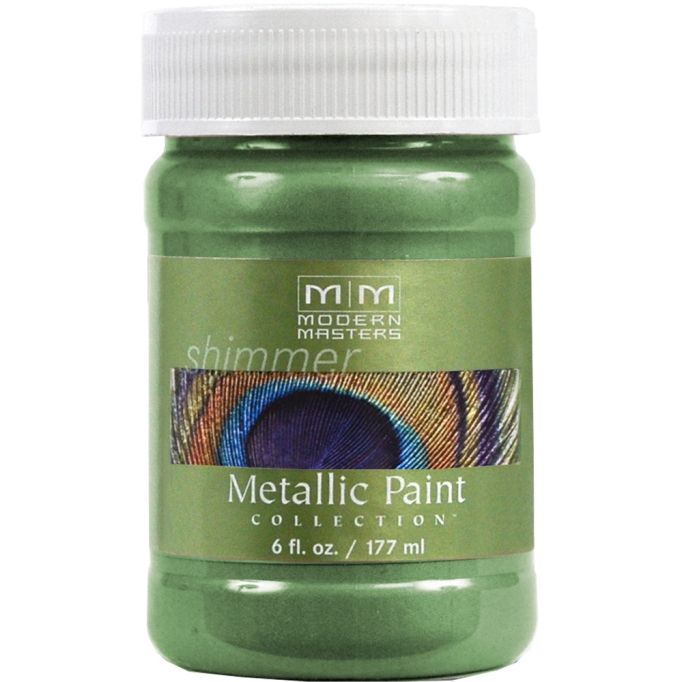 Modern Masters 5.5oz Mystical Green Metallic Paint
