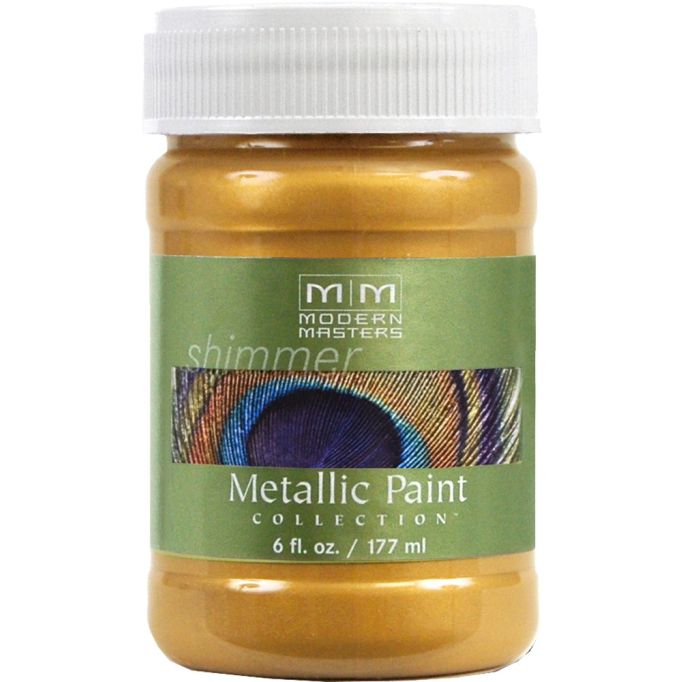 Modern Masters 5.5oz Pale Gold Metallic Paint