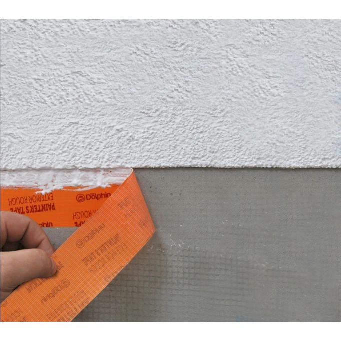 Blue Dolphin 1.88" x 54.6yd Rough Surface Exterior Masking Tape