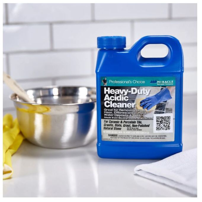 Miracle Sealants qt Heavy Duty Acid Cleaner