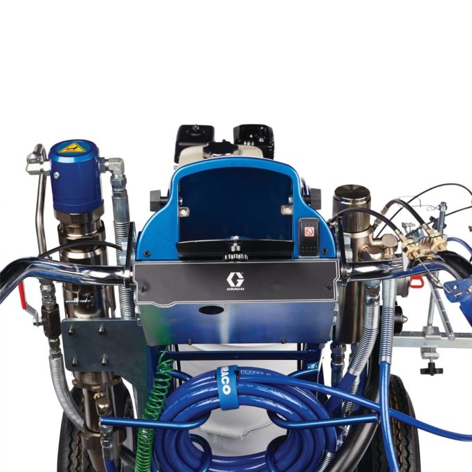Graco LineLazer 130HS Standard Series Gas Hydraulic Airless Line Striper w/ Two Manual Guns