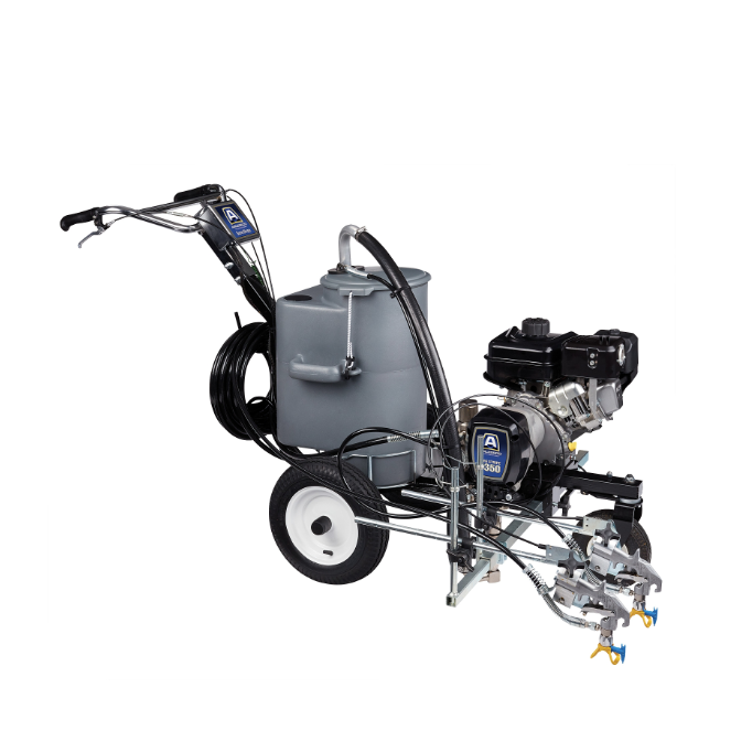 Airlessco Sure Stripe 4350 Gas Airless Line Striper w/ Two Manual Guns