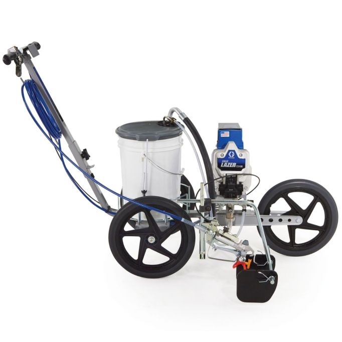 Graco FieldLazer ES 100 Battery-Powered Airless Field Striper w/ Two DeWalt Batteries