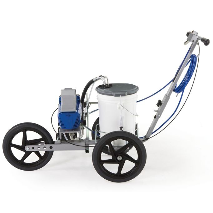 Graco FieldLazer ES 100 Battery-Powered Airless Field Striper w/ Two DeWalt Batteries