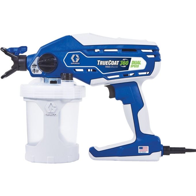 Graco TrueCoat 360 Dual Speed TrueAirless Handheld Sprayer (Corded)
