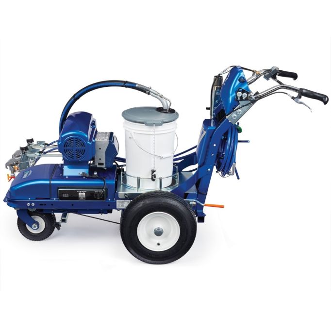 Graco LineLazer V ES 2000 Standard Series Mechanical Battery-Powered Airless Line Striper w/ Two Guns & Two Lithium Batteries