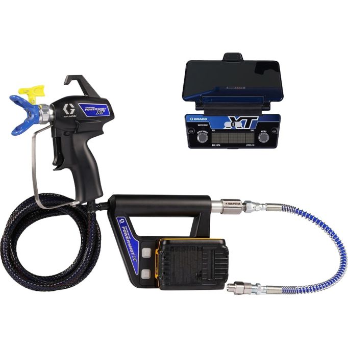 Graco Contractor PowerShot XT Electronic Powered Airless Gun w/ SmartDisplay XT