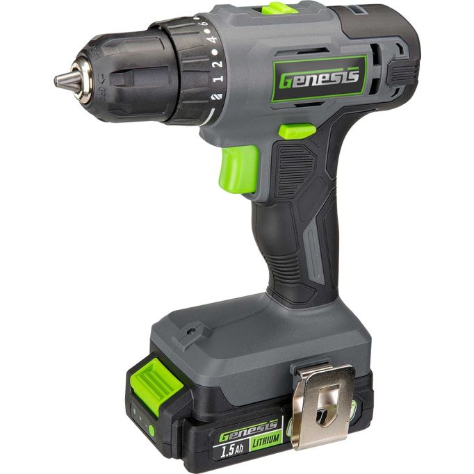 Genesis 20V 2-Speed 3/8" Drill / Driver
