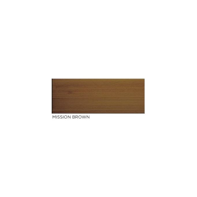 Flood 1gal Mission Brown Easy Seal Semi-Transparent Alkyd Oil-Based Stain