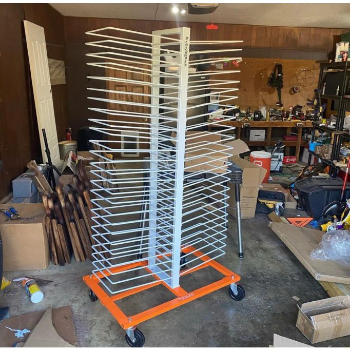 PaintLine 50-Shelf Mobile Pro Drying Rack