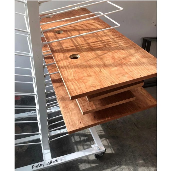 PaintLine 50-Shelf Mobile Pro Drying Rack