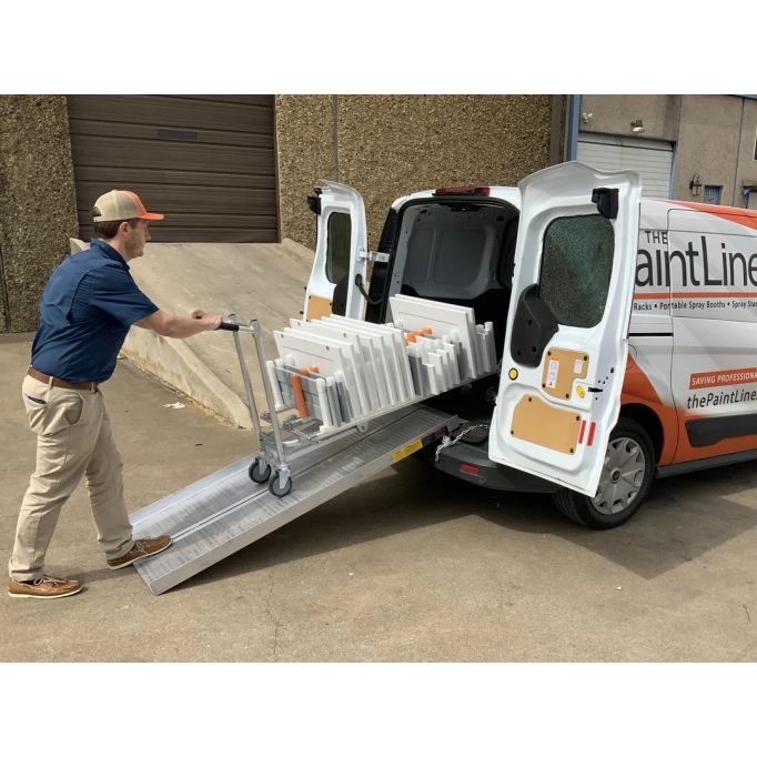 PaintLine ProDryingRack Transport Handtruck