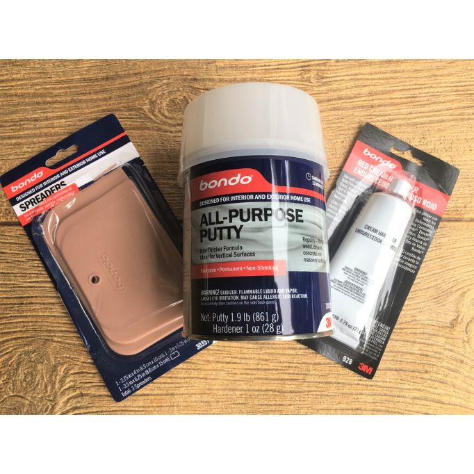 T4P Bondo Wood Filler Bundle