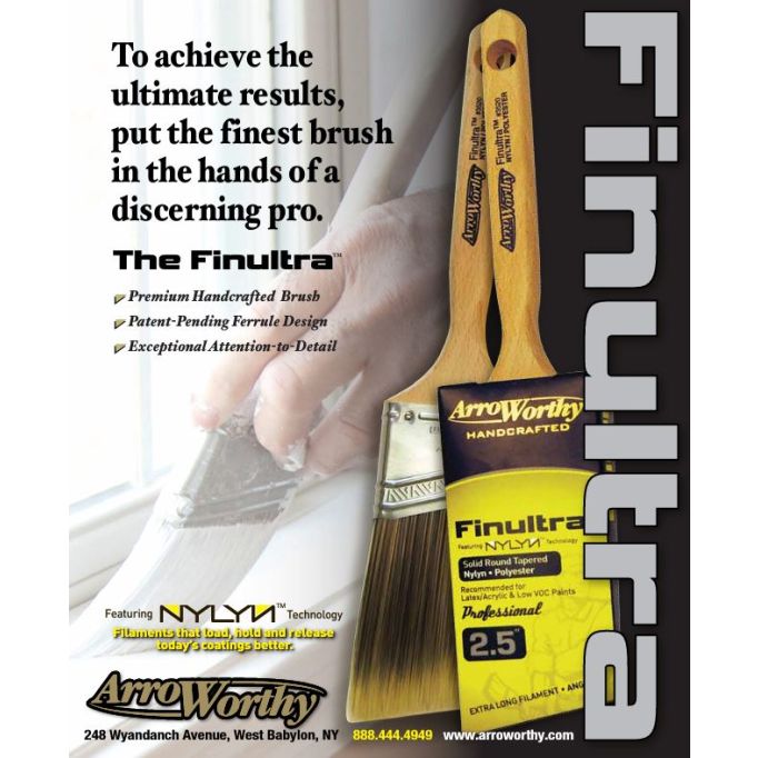 ArroWorthy Finultra SRT Nylon Paint Brushes