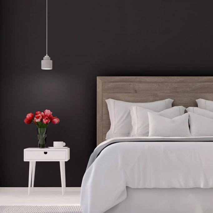 Rust-Oleum 1gal Black Semi-Gloss SURE COLOR Interior Wall Paint