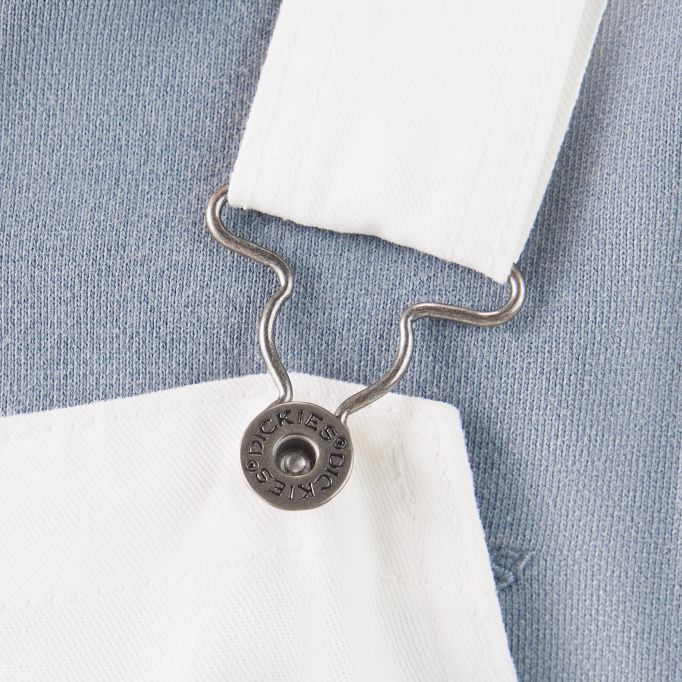 Dickies White Painter Bib Overalls