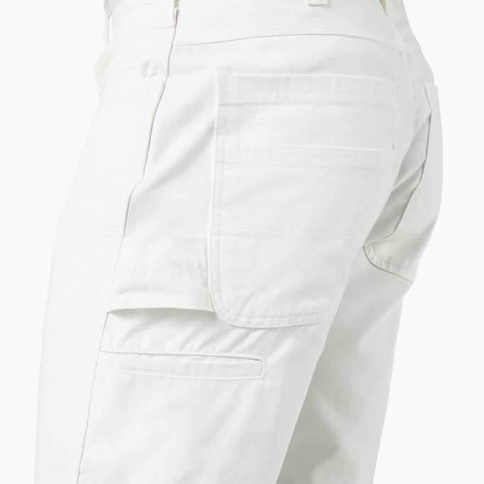 Dickies White Painters Shorts w/11" Inseam