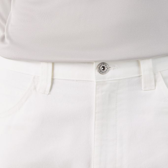 Dickies White Painters Shorts w/11" Inseam