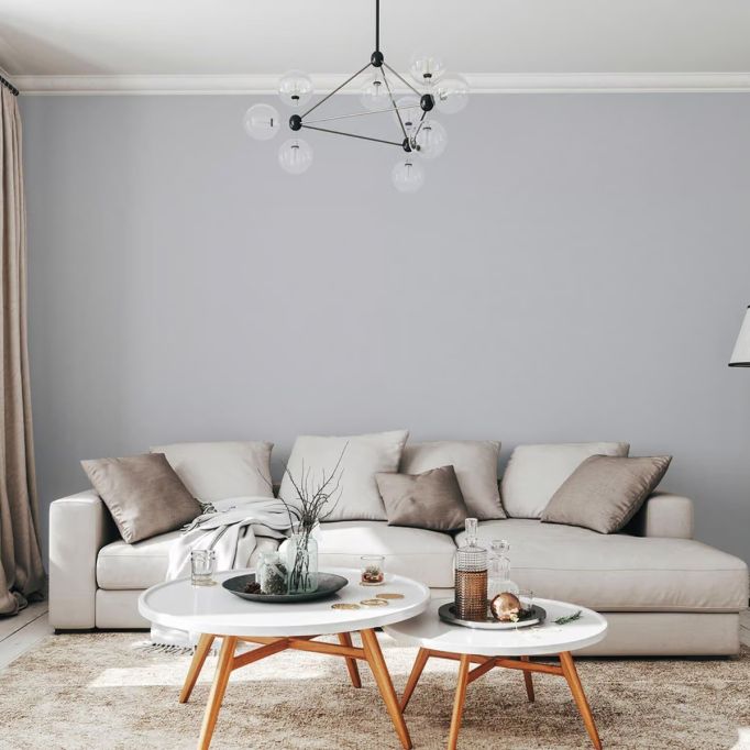 Rust-Oleum 1gal Dove Gray Eggshell SURE COLOR Interior Wall Paint