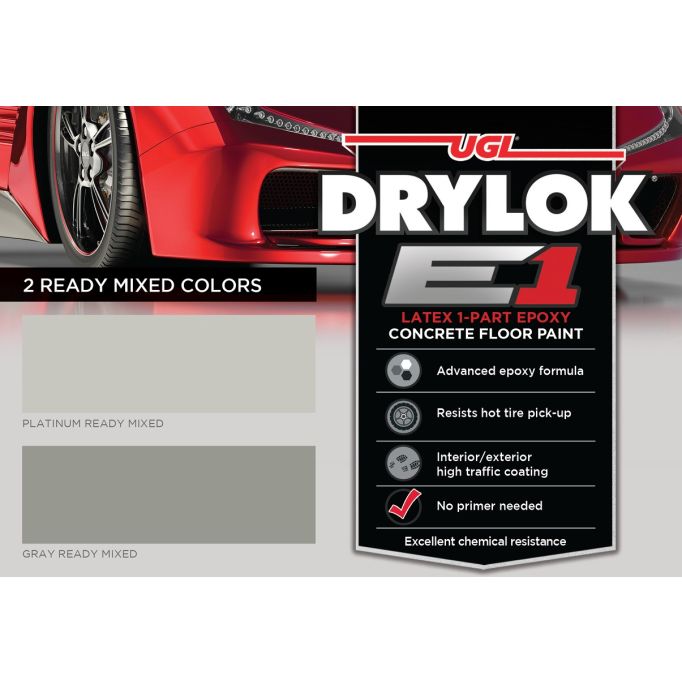 Drylok E1 Latex 1-Part Epoxy Concrete Floor Paint