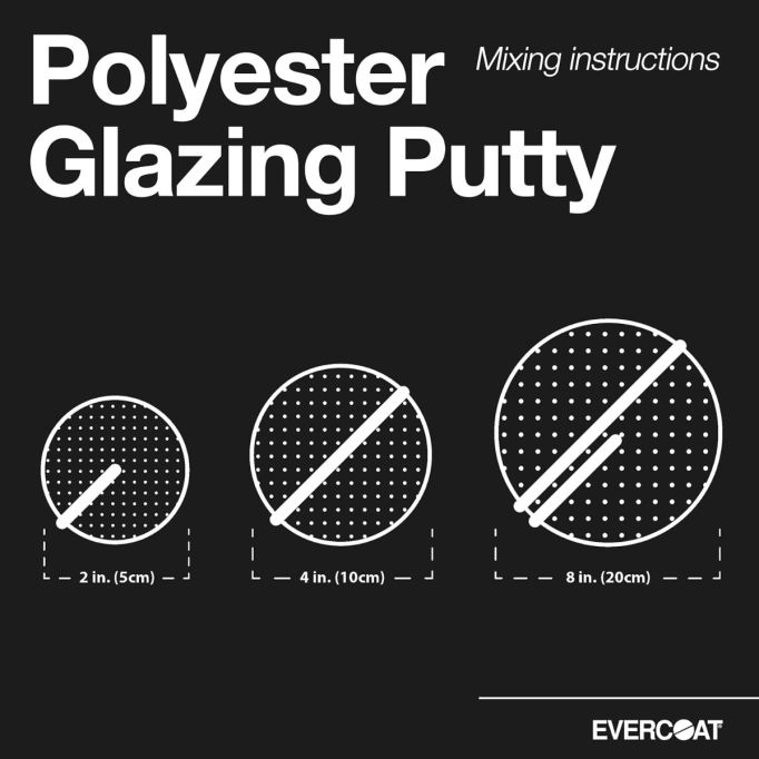 Evercoat Polyester Glazing Putties