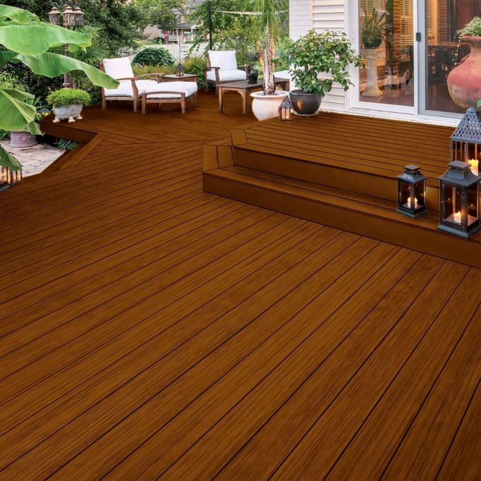 Flood 1gal Dark Walnut Easy Seal Semi-Transparent Alkyd Oil-Based Stain