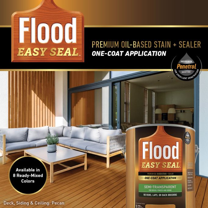 Flood Easy Seal Semi-Transparent Oil-Based Stains