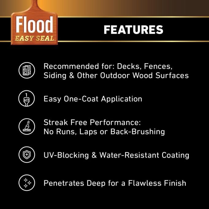 Flood Easy Seal Semi-Transparent Oil-Based Stains
