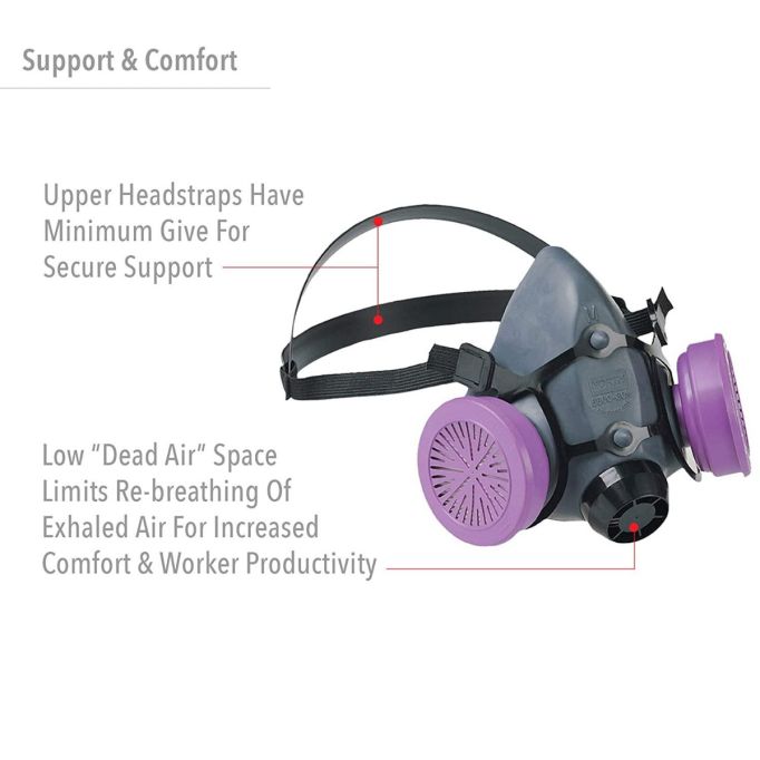 Honeywell 550030 Half Mask Respirators