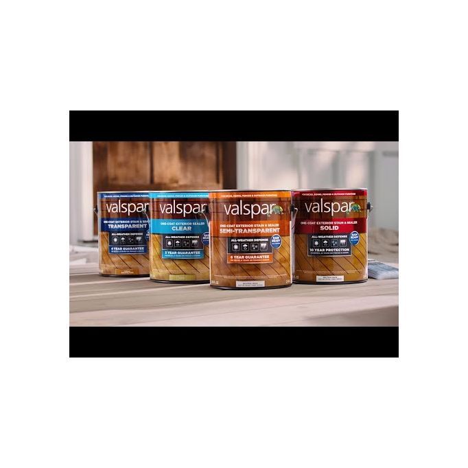 Valspar One-Coat Stains & Sealers