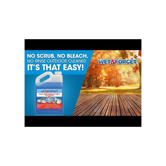 Wet & Forget Moss, Mildew, & Algae Stain Removers