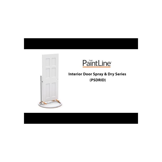 PaintLine Interior Door Spray & Dry Series Rack (Holds 20 Doors)
