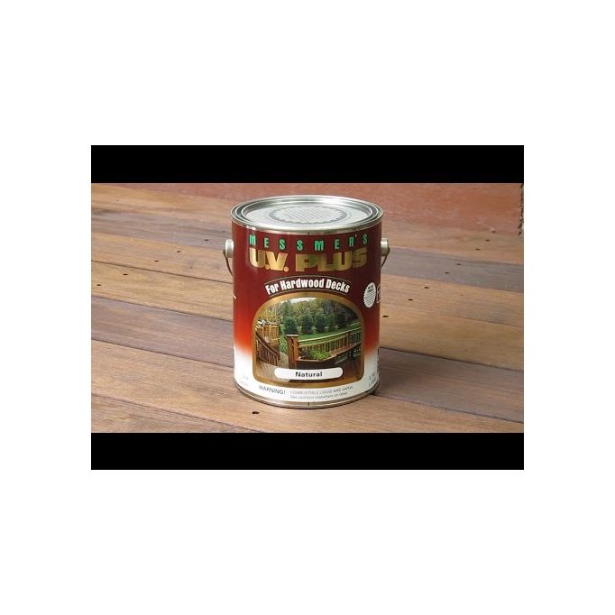 Messmers UV Plus Transparent Stain for Hardwood Decks