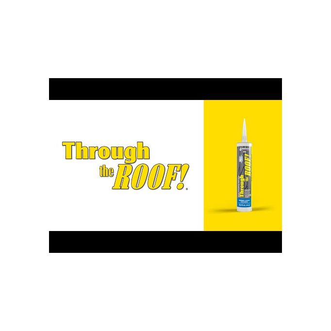 Sashco Through the Roof! Roof Repair Sealants (Low Odor)