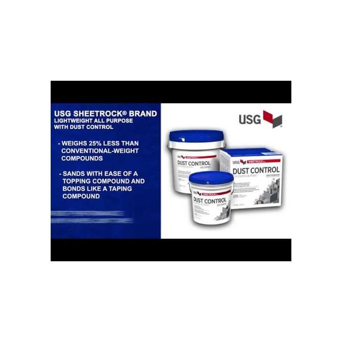 USG Dust Control Lightweight Joint Compounds