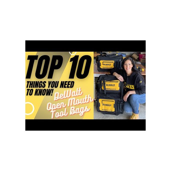 DeWalt 20" Pro Open Mouth Tool Bag