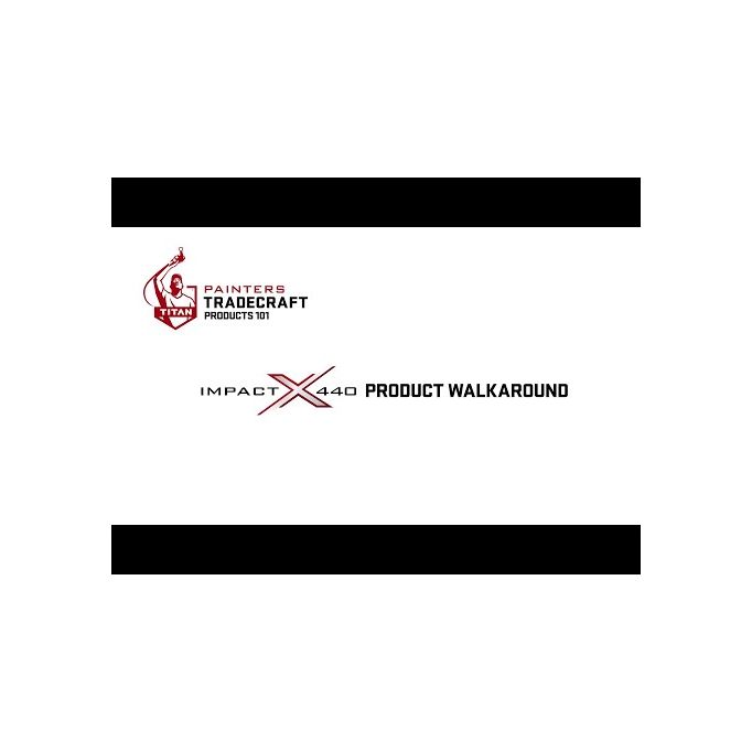 Titan Impact X 440 Skid Style Airless Paint Sprayer Complete 120V