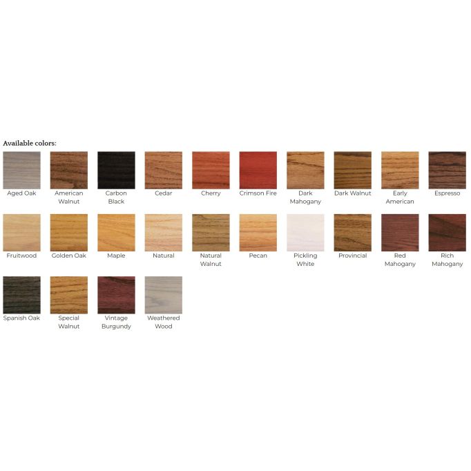 Old Masters Fast Dry Wood Stains