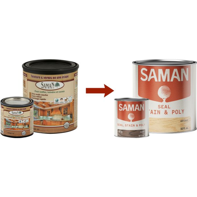 SamaN Water-Based Seal Stain & Polyurethanes