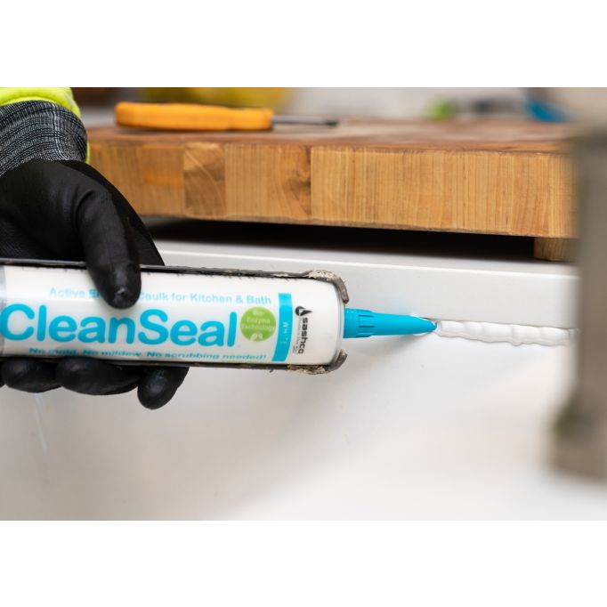 Sashco CleanSeal Active Enzyme Kitchen & Bath Caulks