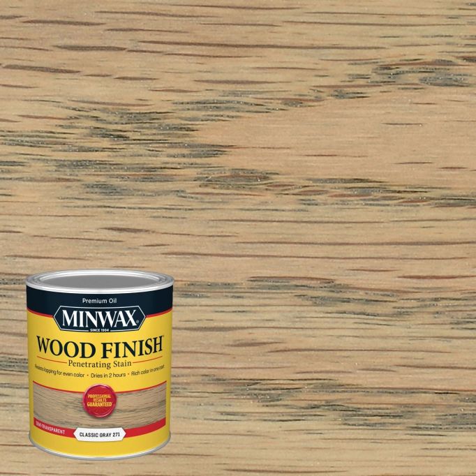 Minwax .5Pt Classic Gray 271 Semi-Transparent Stain (High Performance)